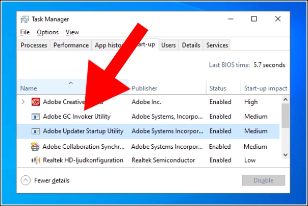 Adobe GC Invoker Utility interface