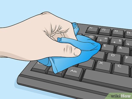 Check for sticky keys or debris buildup between the keys
Ensure that the keyboard is clean and free of any obstruction