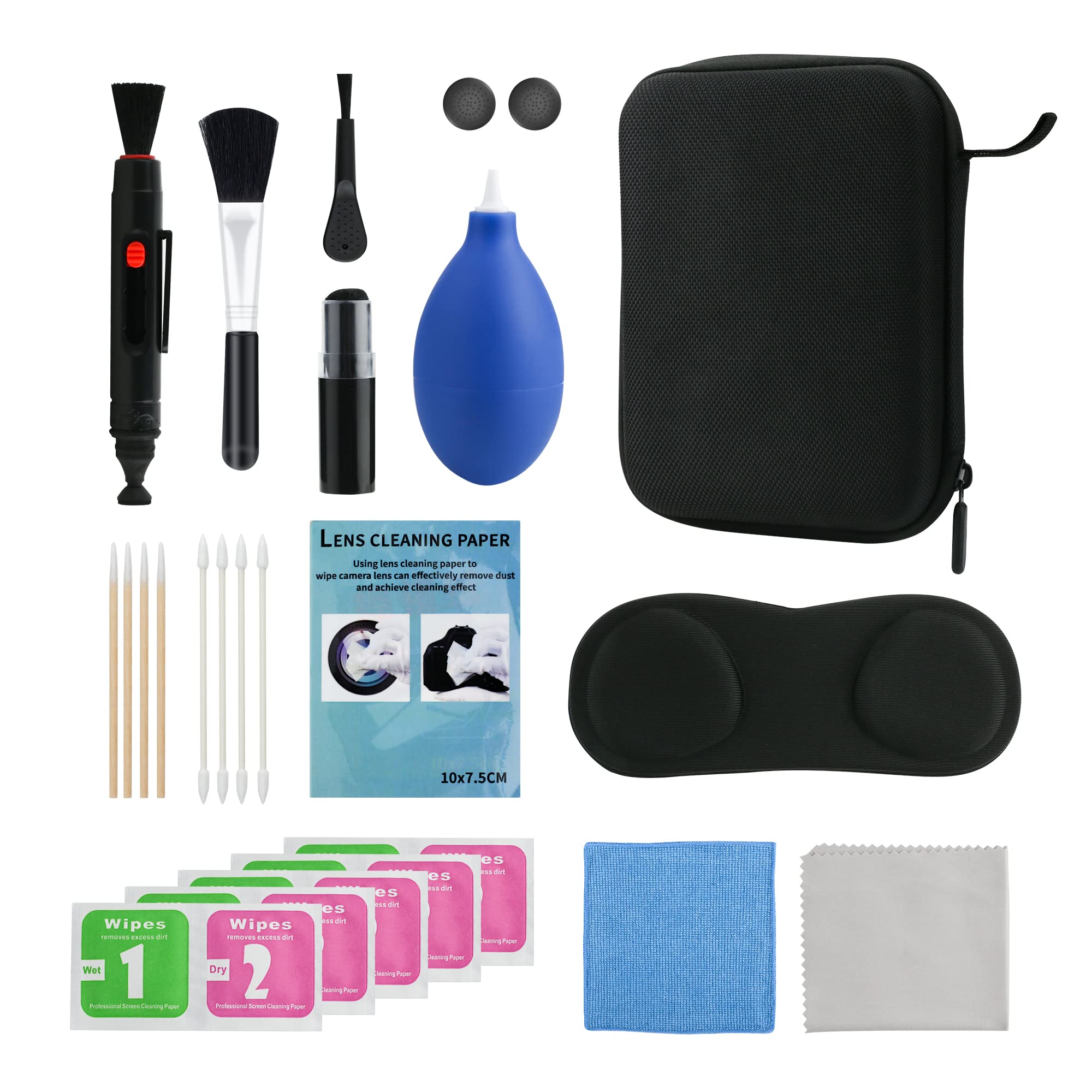 Cleaning supplies and phone accessories