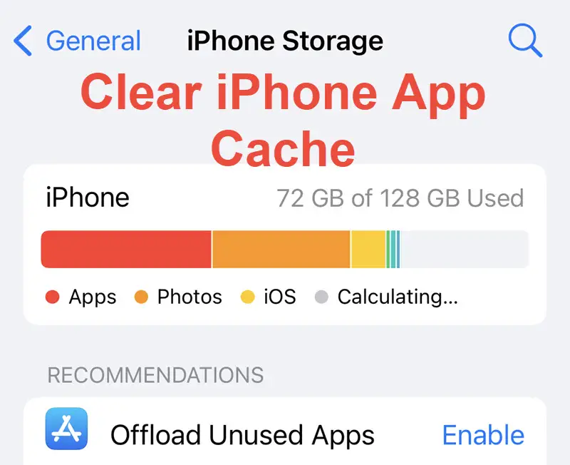 Clear app cache: Some apps store temporary data that can take up unnecessary space. To clear app cache, go to Settings > General > iPhone Storage, then tap on the app you want to clear cache for. Look for the "Offload App" option, tap on it, and confirm.
Update apps: Outdated apps may have compatibility issues with your iPhone's software, leading to random restarts. Open the App Store, go to the "Updates" tab, and update all the apps listed.