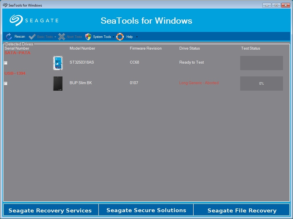 Click on the Start button in the bottom-left corner of the screen.
Locate and select the Seagate Dashboard program from the list of installed applications.