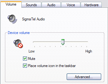 Click on the volume icon in the taskbar.
Make sure the volume is not muted and is turned up.
