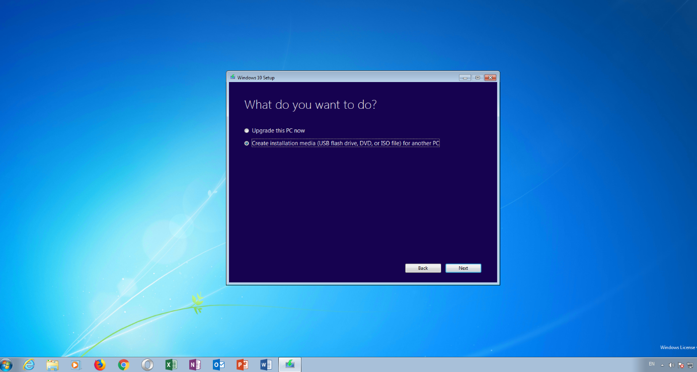 Create a bootable USB or DVD with a Windows installation media.
Restart your computer and boot from the USB or DVD.