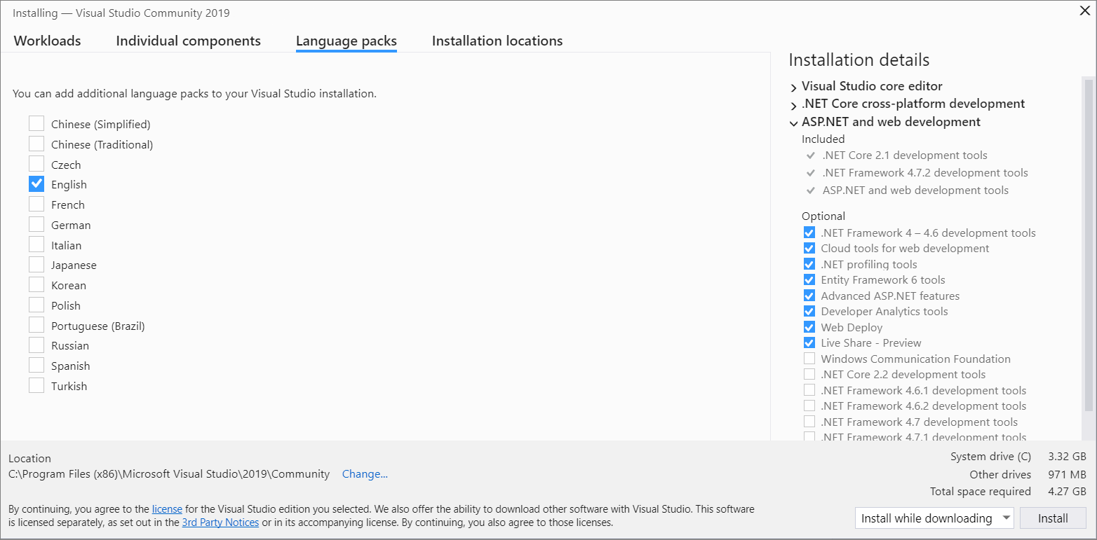 DirectX and C++ Redistributable installation prompts