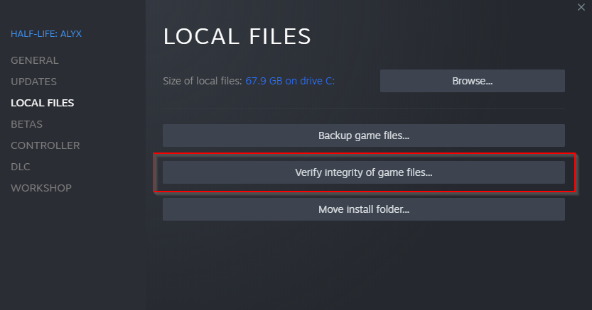 Disable startup programs: Disable programs that start up automatically when you turn on your computer.
Check game files: Verify the integrity of the game files to ensure they are not corrupted.