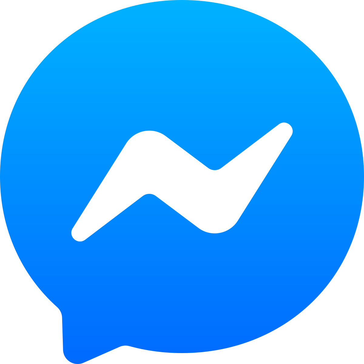 Facebook Messenger update icon