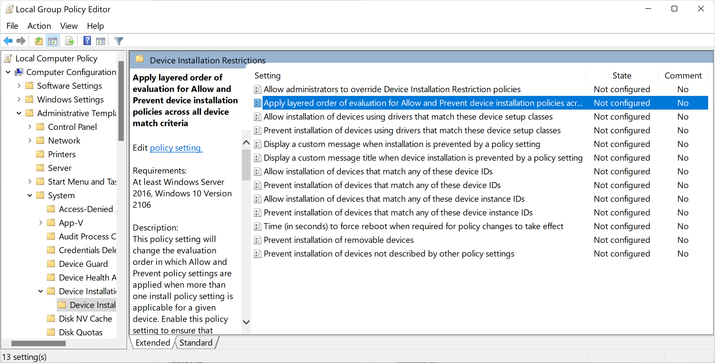 Group Policy Editor interface.