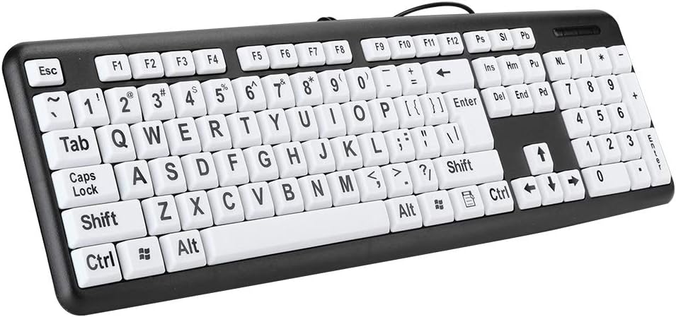 Image of individual keys on a keyboard