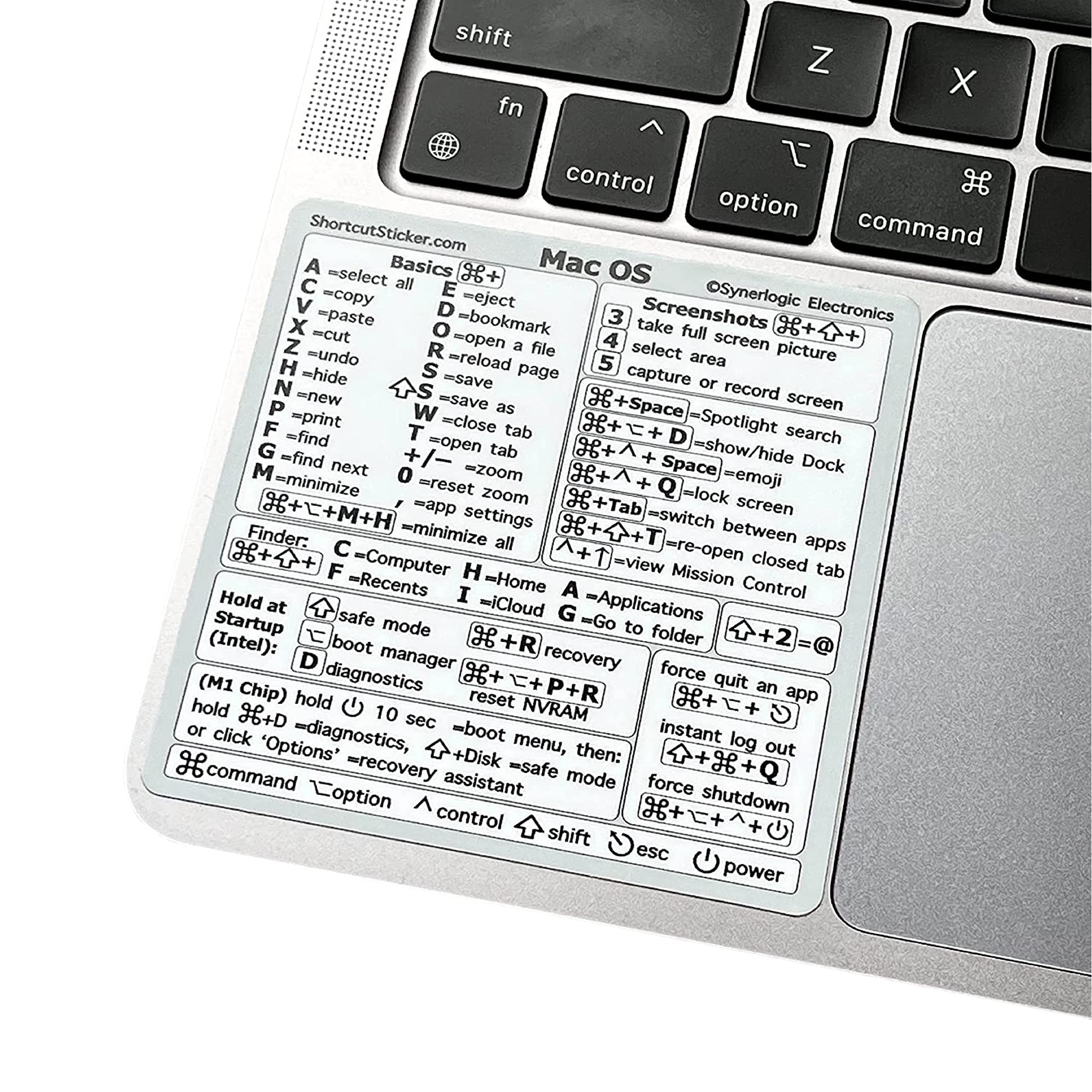 MacBook Air NVRAM reset menu