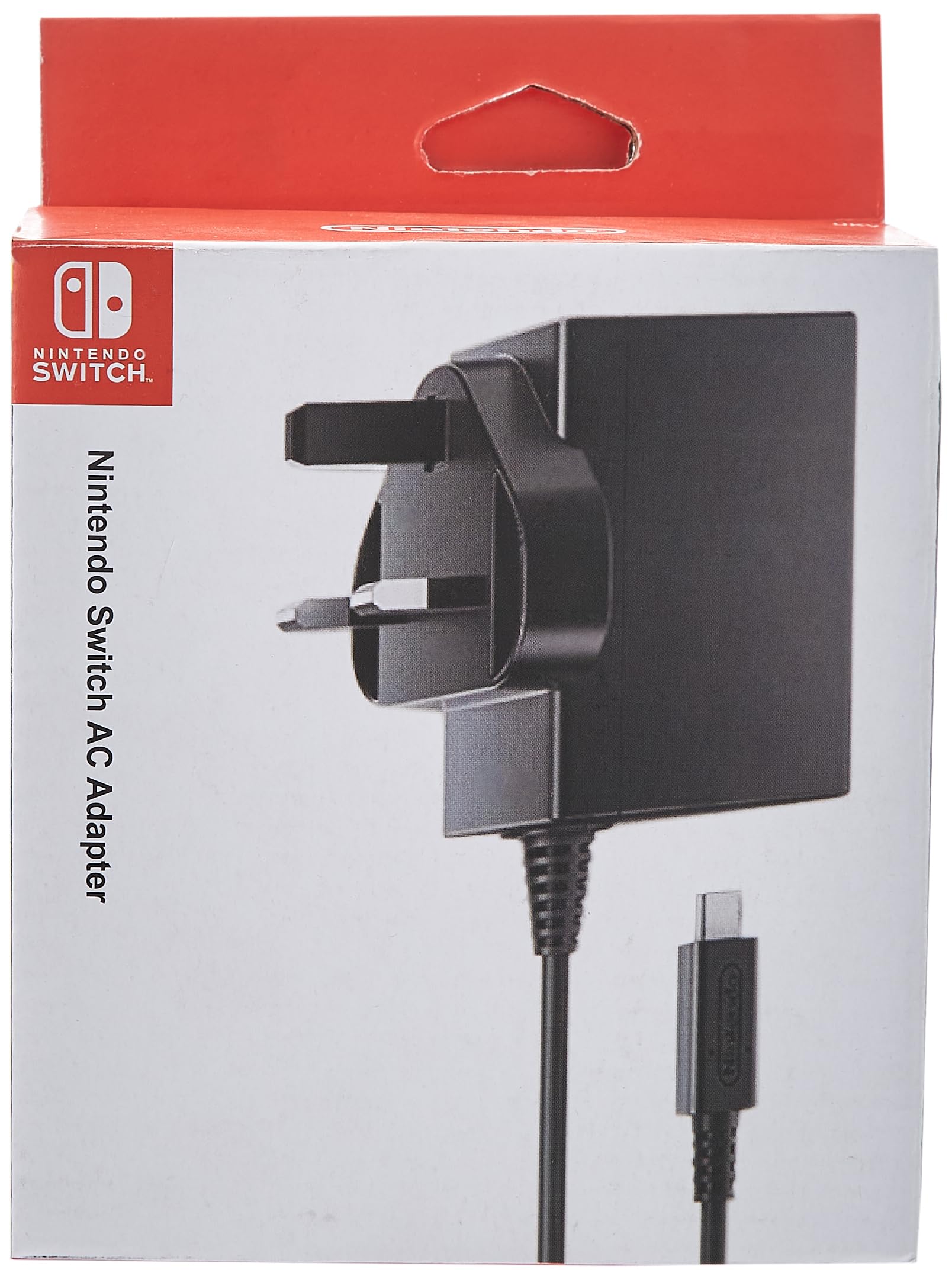 Nintendo Switch charging cable and adapter