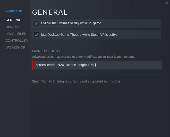 Open the game's launcher or platform (e.g., Steam)
Go to the game's properties or settings