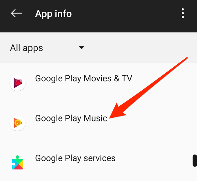 Open the Google Play Store app.
Search for "Google Play Music" and open the app page.