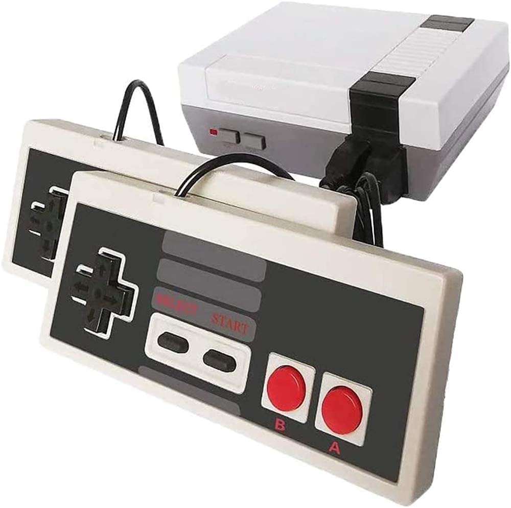 Retro video game console and controller