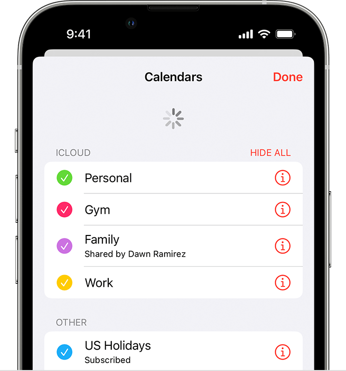 Try disabling and re-enabling the iCloud Calendar sync feature on your iPhone.
Contact Apple Support for further assistance if the issue persists.