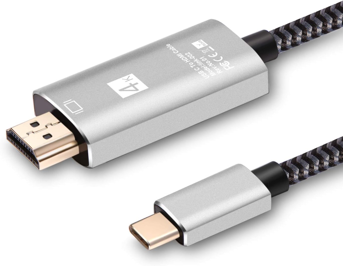 USB-C to HDMI adapter disconnecting symbol