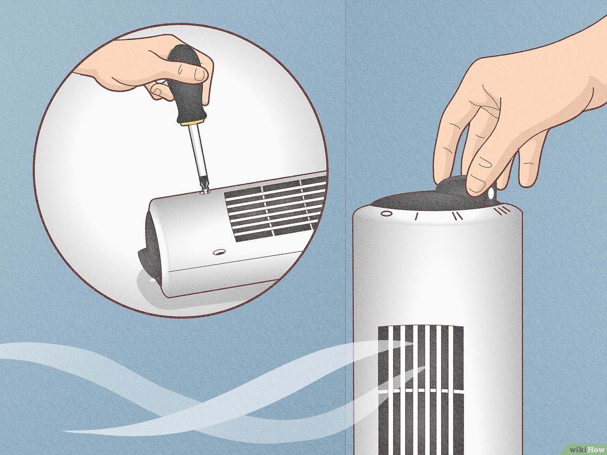 Use compressed air to blow out any dust or debris from the fans
Clean the blades of the fan with a soft cloth