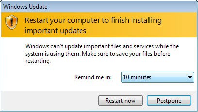 Wait for the update process to complete
Restart your computer if prompted