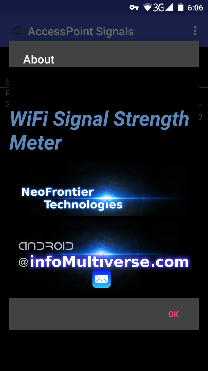 Wi-Fi signal strength meter