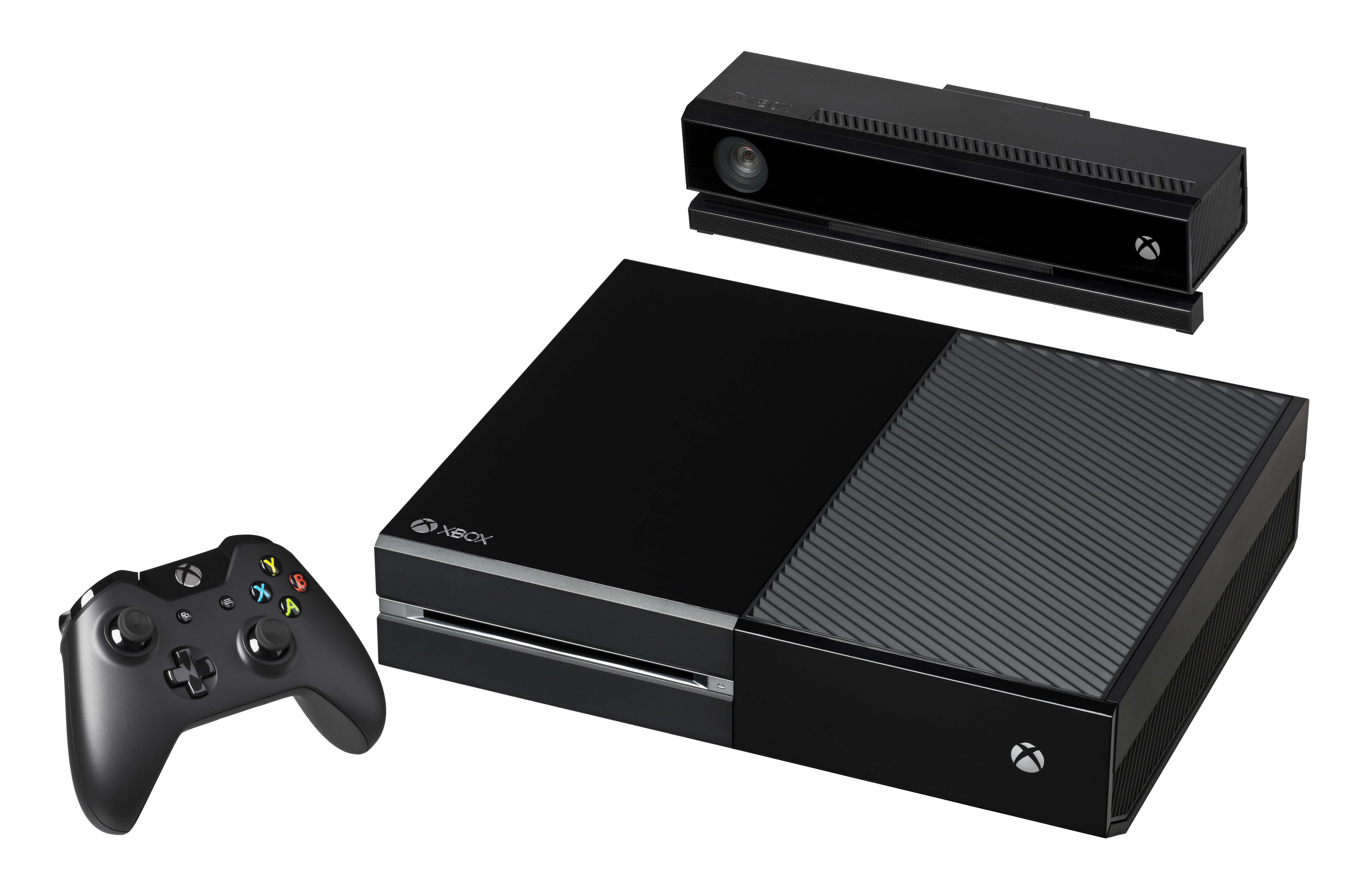 Xbox One console with a power button